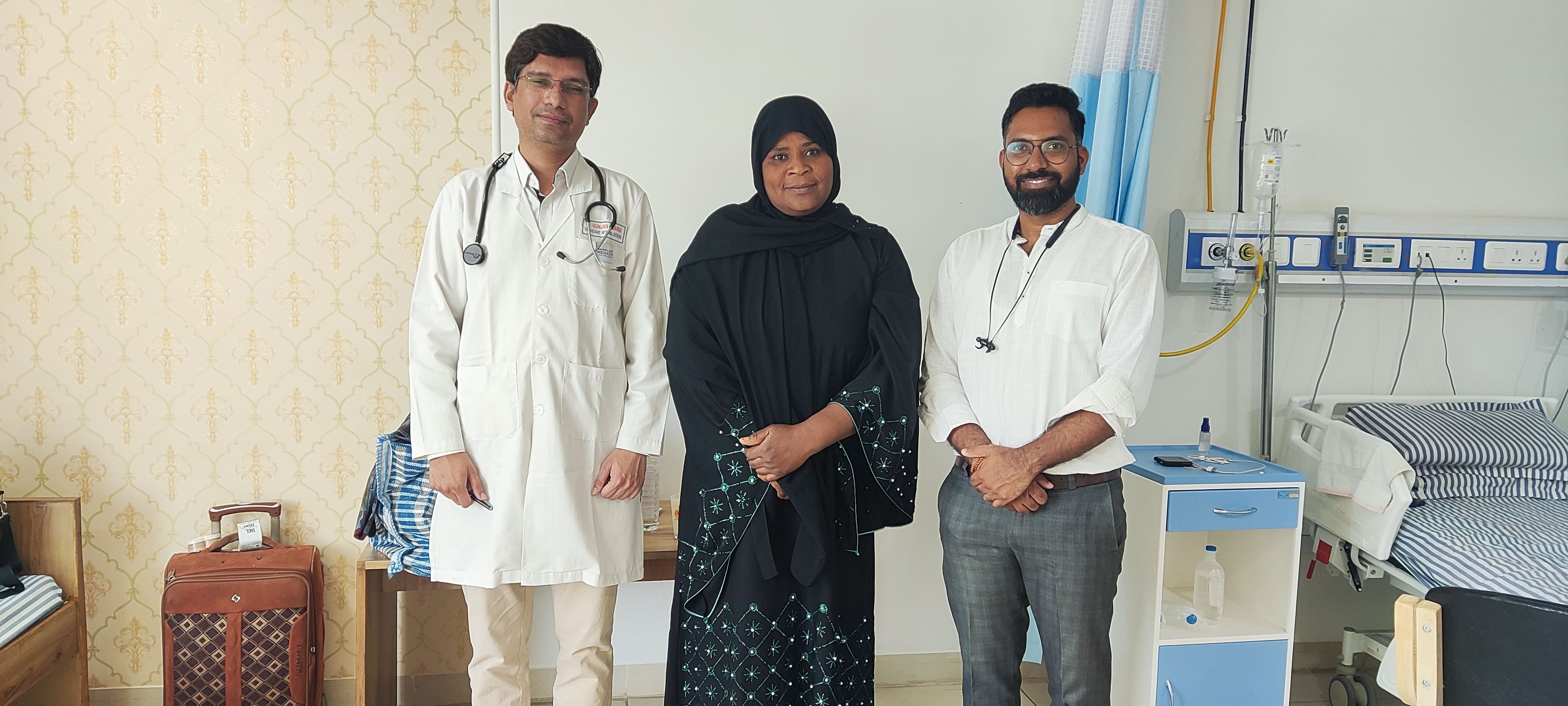 CARDIAC TREATMENT IN INDIA - PATIENT FROM NIGERIA